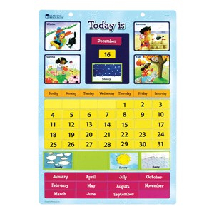 Magnetic Learning Calendar
